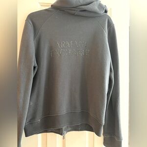 Armani exchange zip up